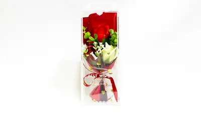 מארז אהבה  ורדי סבון.